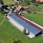 Photovoltaikanlage auf Hühnerstall und Scheune in Buttisholz | © Sigmatic AG